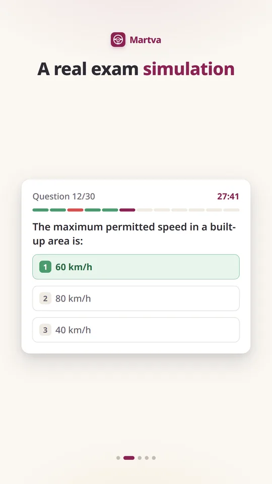 A real exam simulation